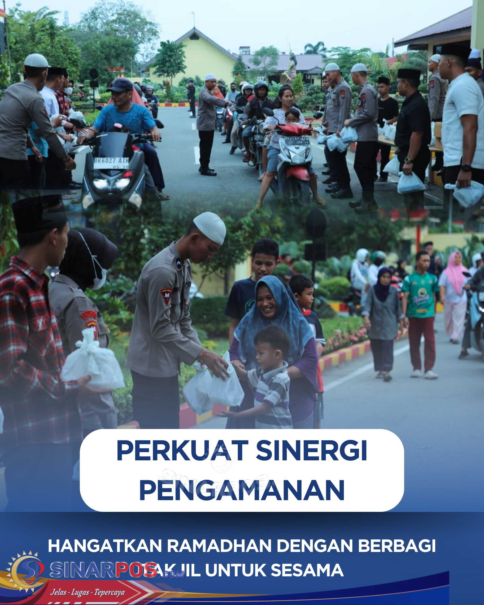 “Aksi Humanis Brimob Sumut: Hangatkan Ramadhan dengan Berbagi Takjil untuk Sesama”