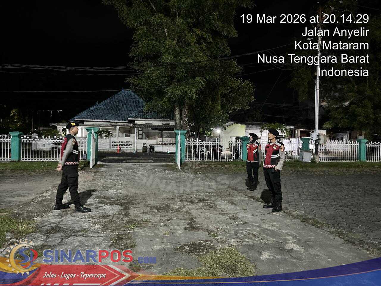 Ops Ketupat Rinjani 2026, Polda NTB Perkuat Pengamanan Ibadah di Sejumlah Masjid di Mataram