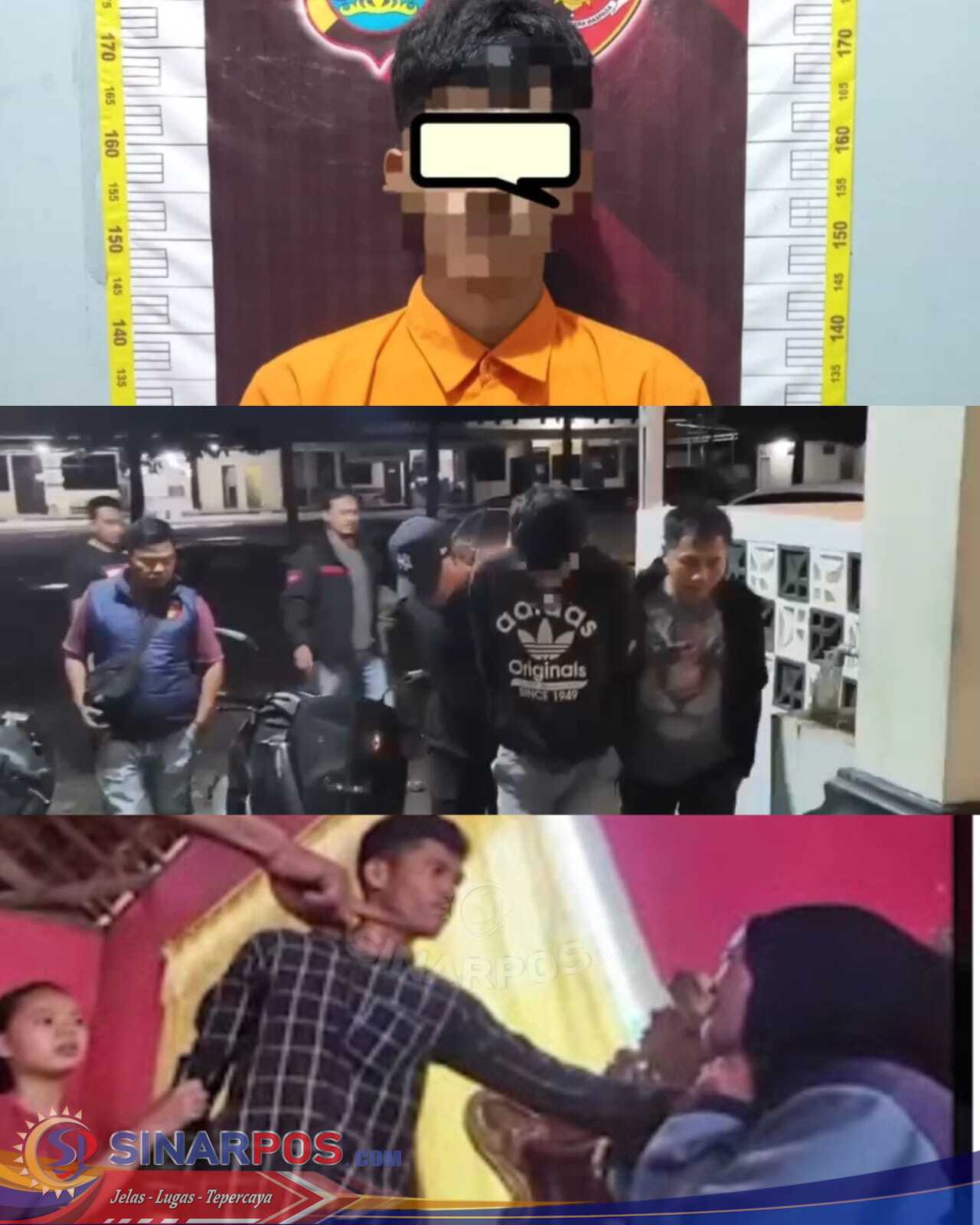 Marah Saat Ditagih Hutang ; Nasabah Aniaya Petugas Bank Mekar Di Gedung Meneng Berujung Diamankan Polisi