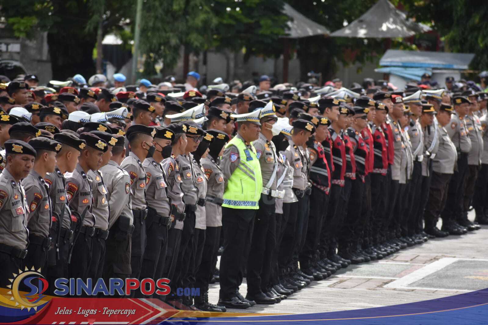 973 Personel Gabungan Polri, TNI dan Pemerintah Siap Amankan Pawai Takbiran di Kota Mataram