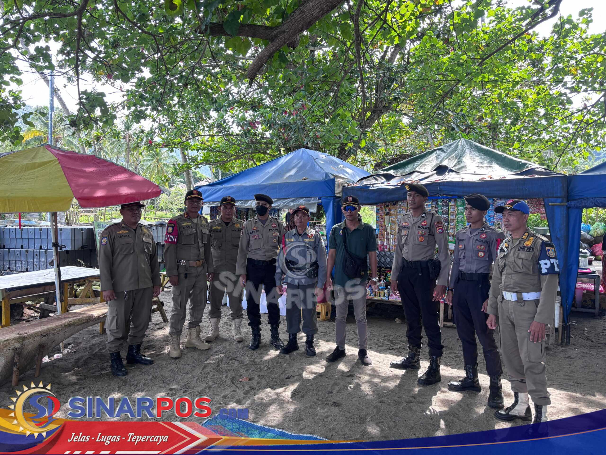 Libur Lebaran, Subsatgas Preventif Polda NTB Intensifkan Patroli di Kawasan Wisata Pantai