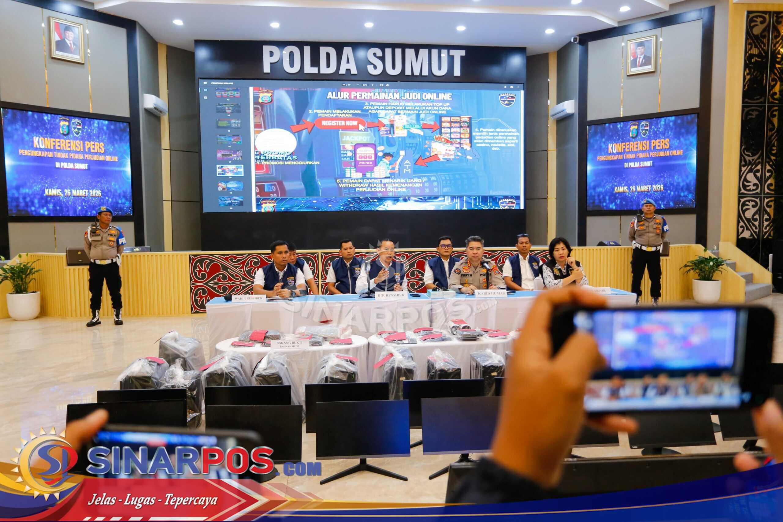 Ditressiber Polda Sumut Ungkap Modus Judi Online di Apartemen Medan, Promosi Lewat WhatsApp hingga Instagram