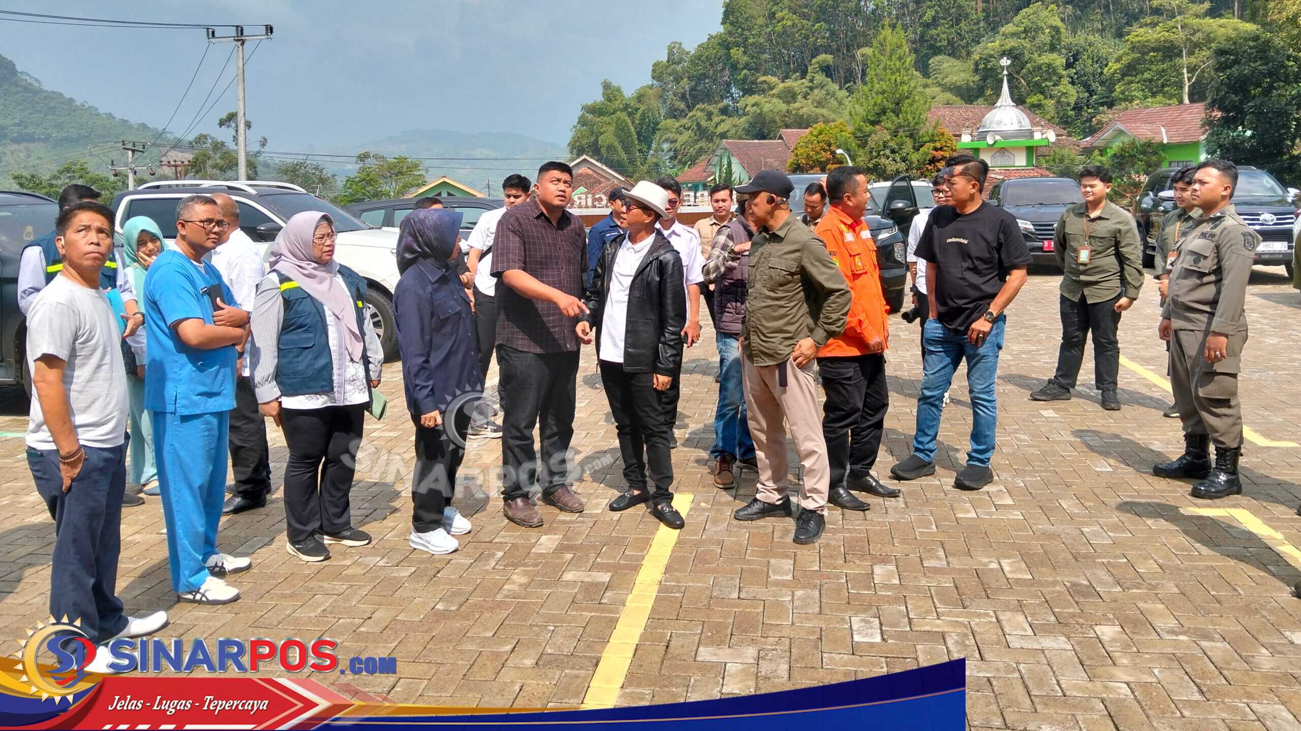 Kang DS Tinjau langsung jatuh nya beberapa pelapon di RSUD Pacira 