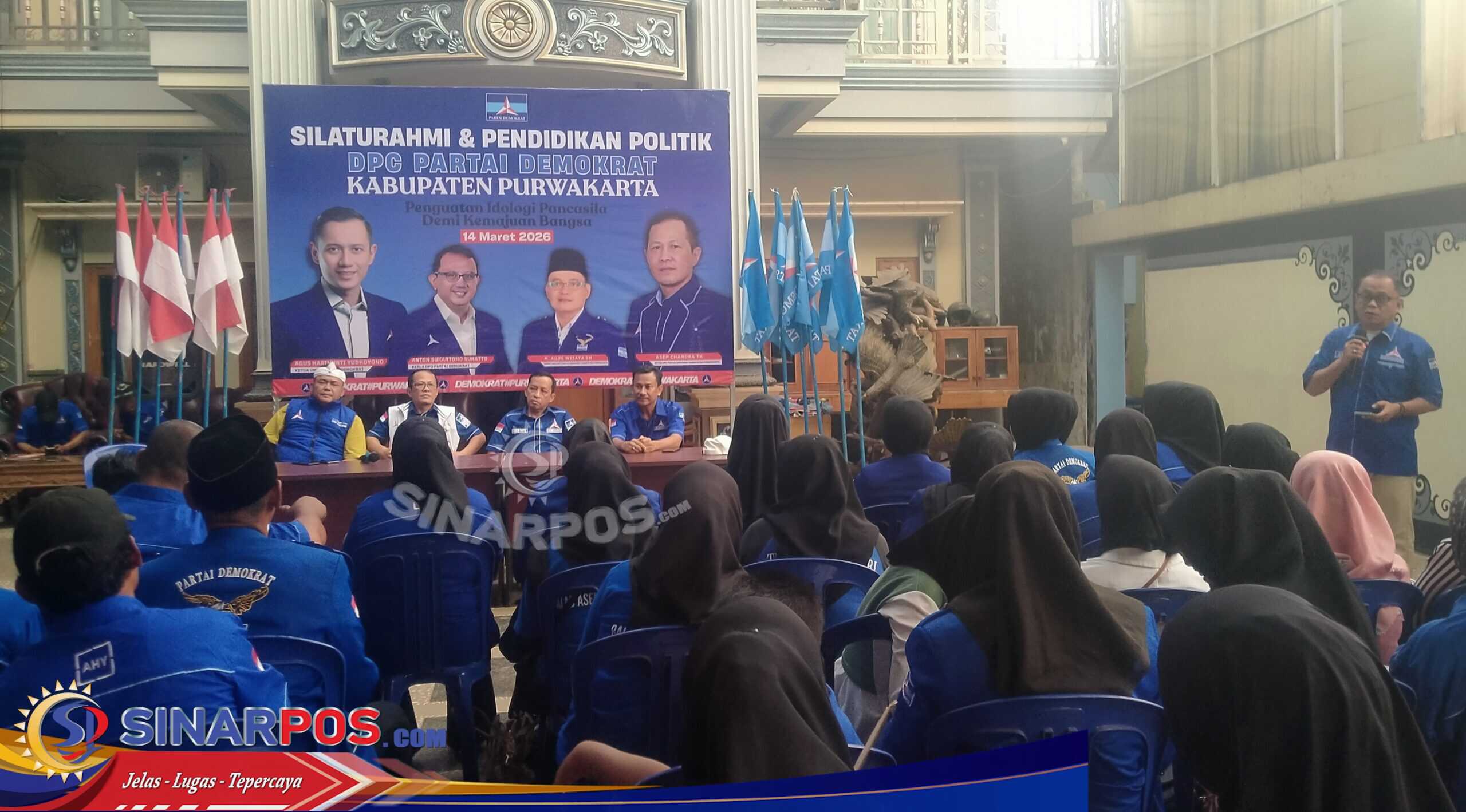 Dikpol Demokrat Purwakarta, Perkuat Ideologi Pancasila Demi Kemajuan Bangsa