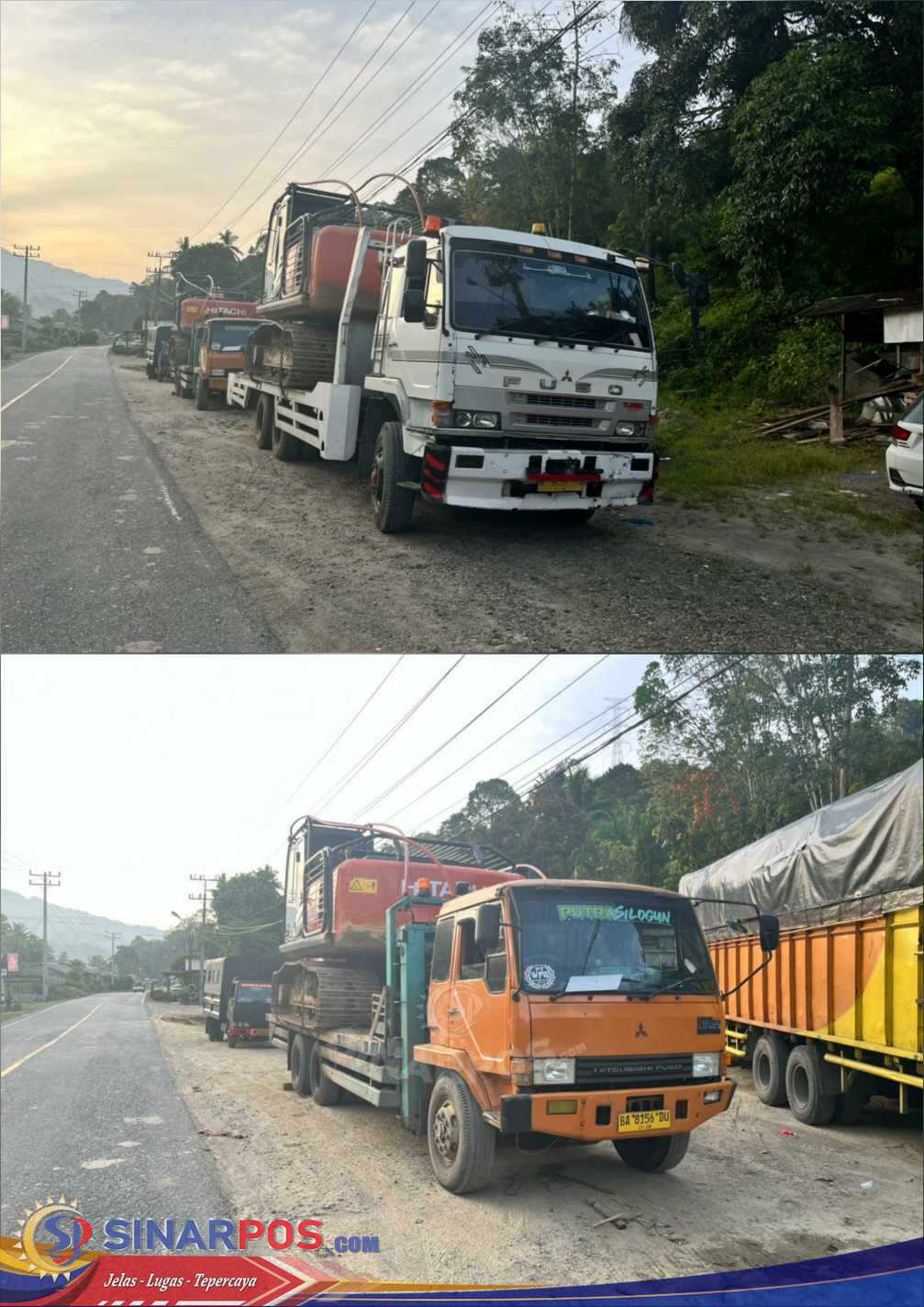 Polda Sumut Amankan Dua Ekskavator Diduga untuk Tambang Emas Ilegal di Mandailing Natal, Sempat Terjadi Intervensi