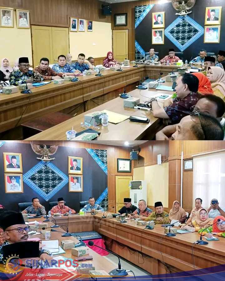 Setda Kabupaten Musi Rawas Rapat kegiatan evaluasi dan penilaian kabupaten