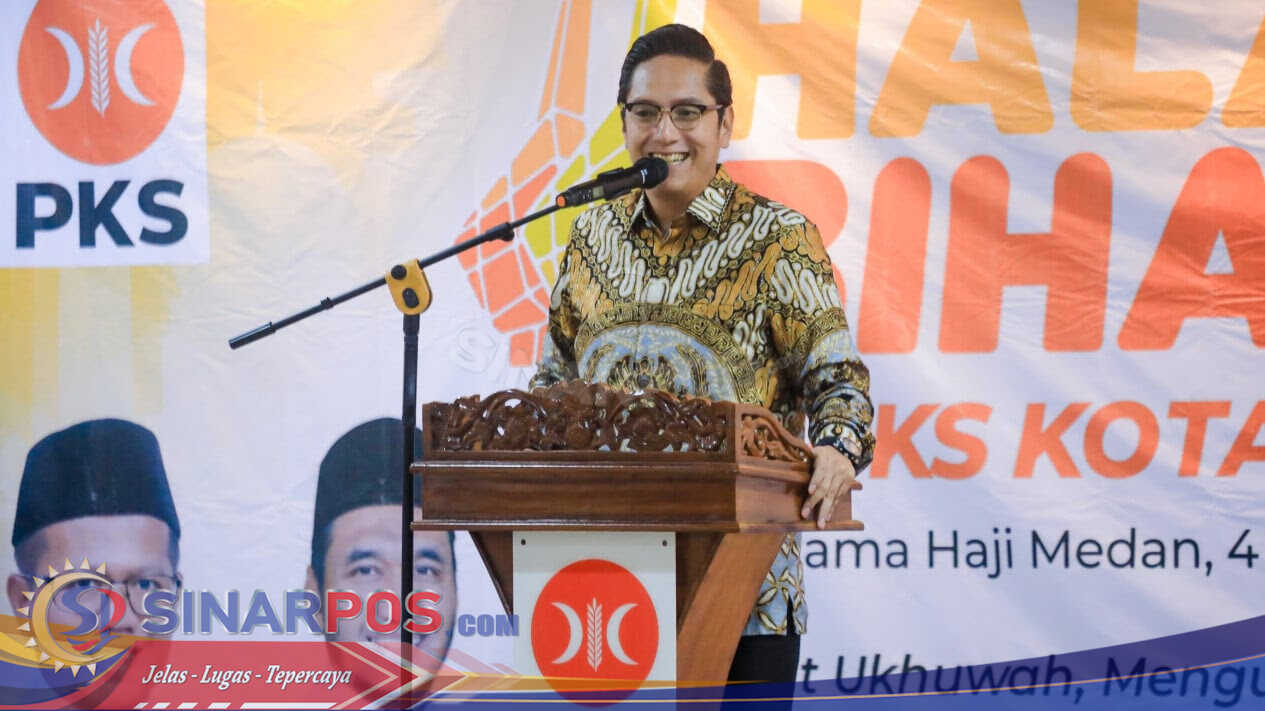 PKS Kota Medan Gelar Halal Bihalal di Aula Asrama Haji, Rico Waas: Kontestasi Sudah Berakhir Tinggalkan Sekat Politik