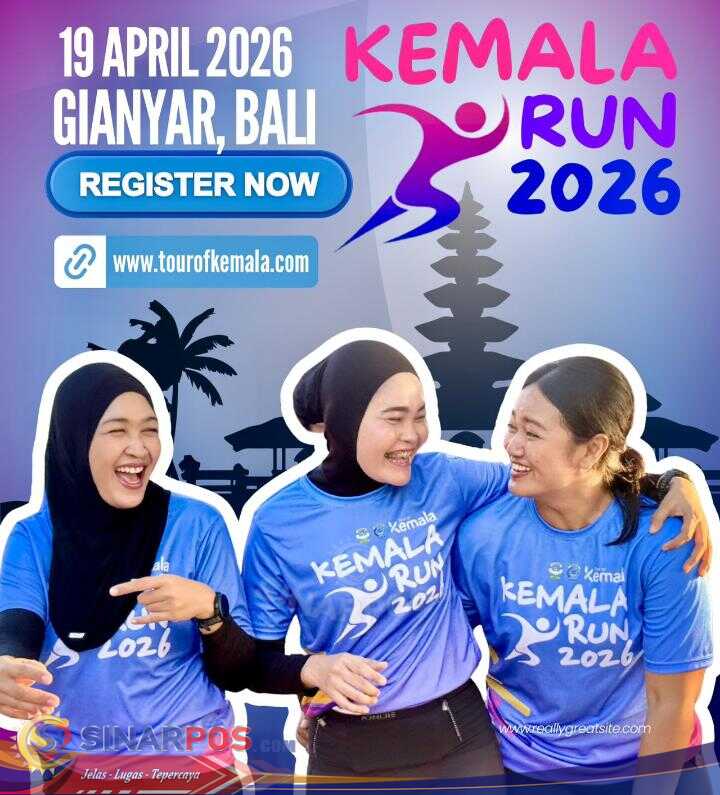 Polri Gelar Kemala Run 2026 di Bali, Pendaftaran Gratis untuk Umum