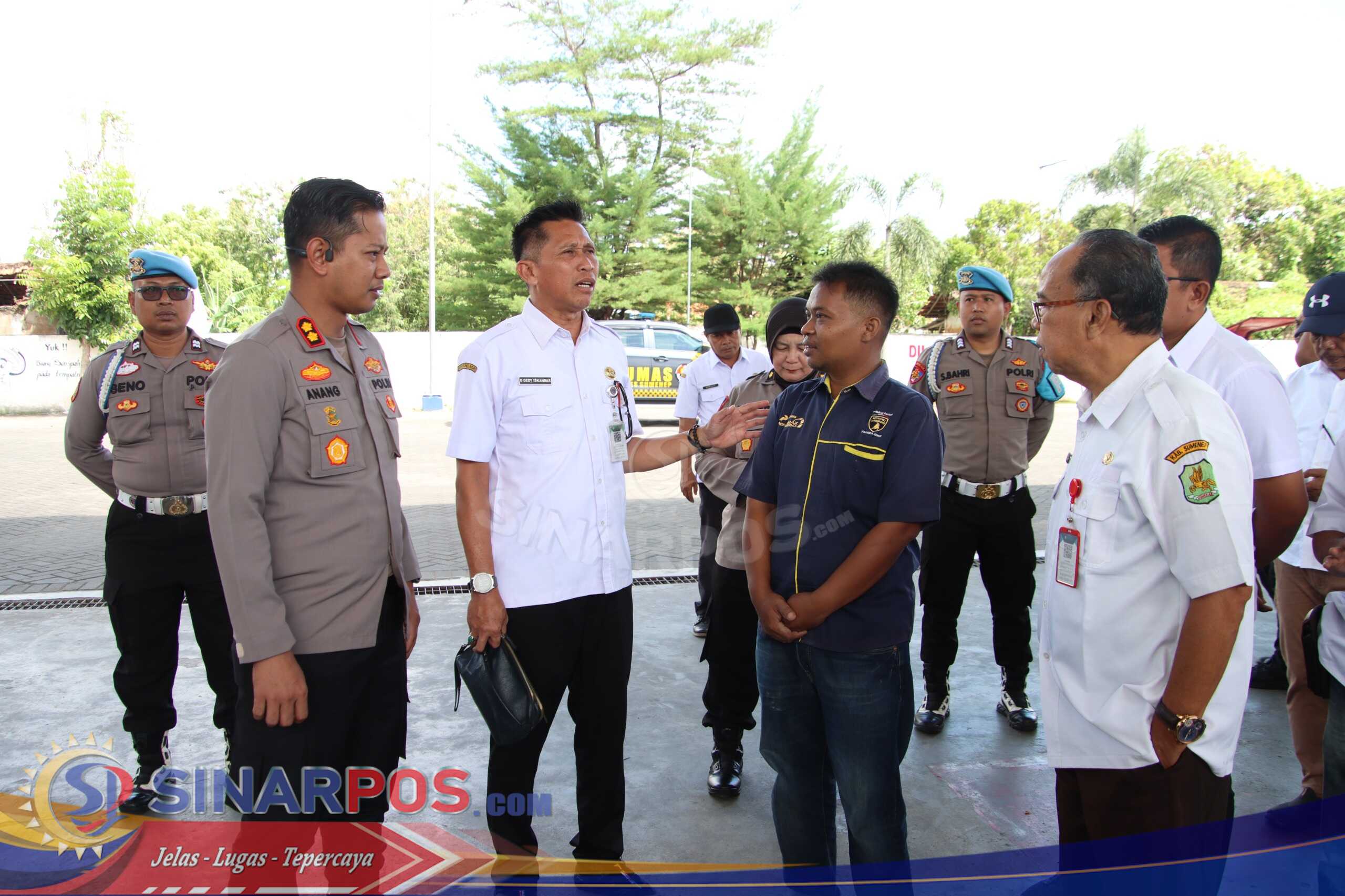 Kapolres Sumenep Sidak SPBU dan SPBE, Tegaskan Stok Aman, Isu Kenaikan Hoaks