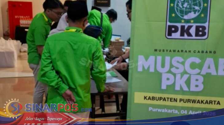 Polsek Jatiluhur Kawal MUSCAB PKB Purwakarta, Pastikan Kegiatan Politik Tetap Aman dan Kondusif