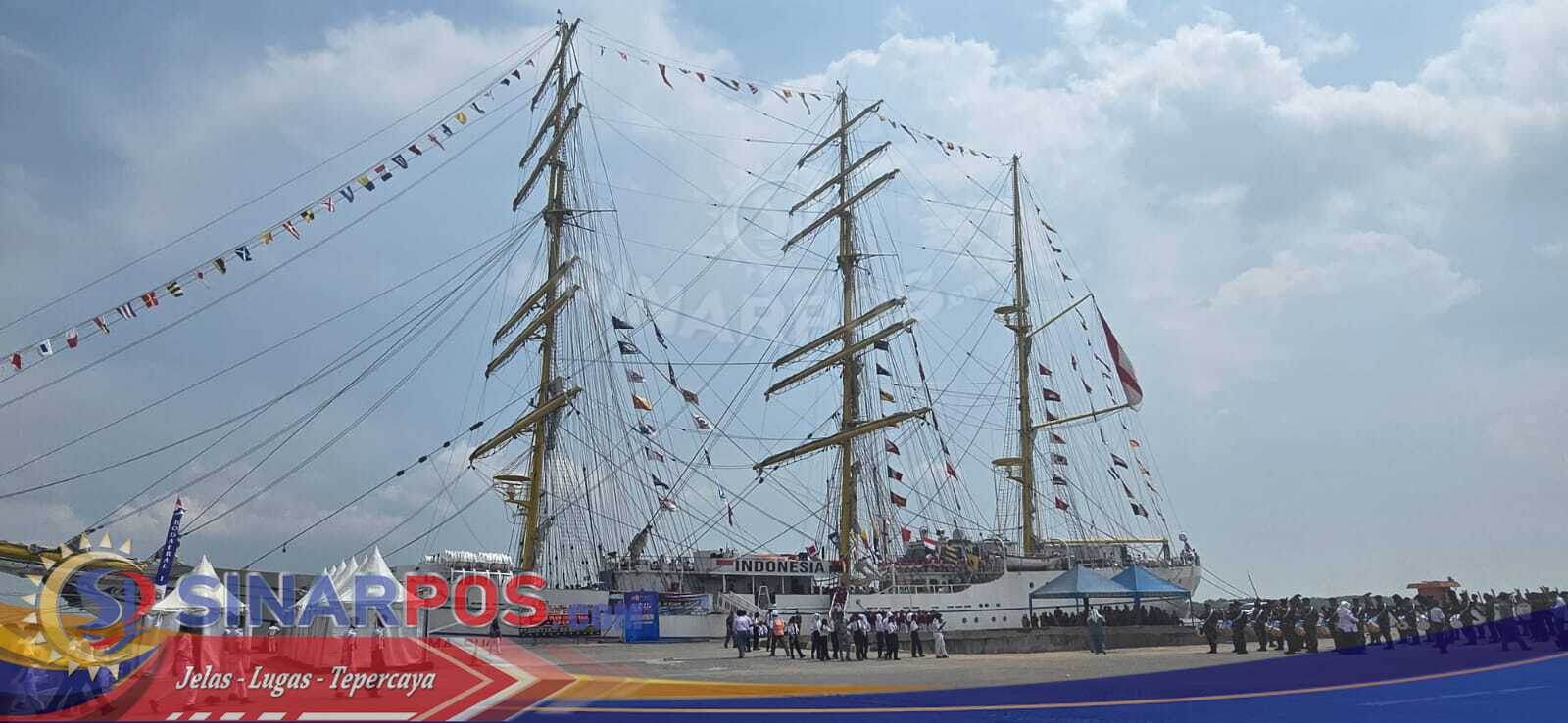 KRI Bima Suci Sandar di Pelabuhan Belawan 5–8 April 2026