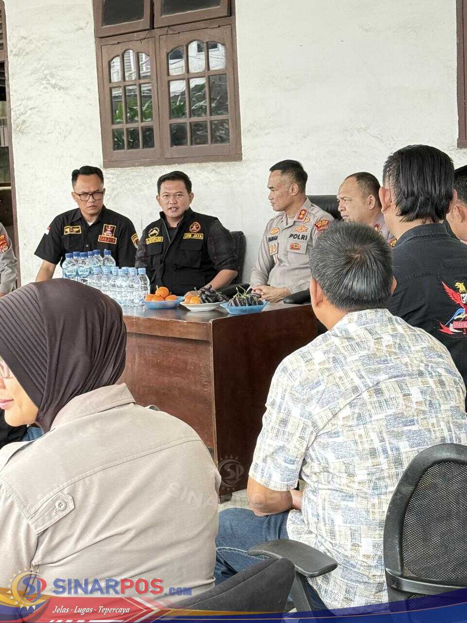 Giat Sabuk Kamtibmas Polres Kota Metro Bersama Ormas Grib Jaya