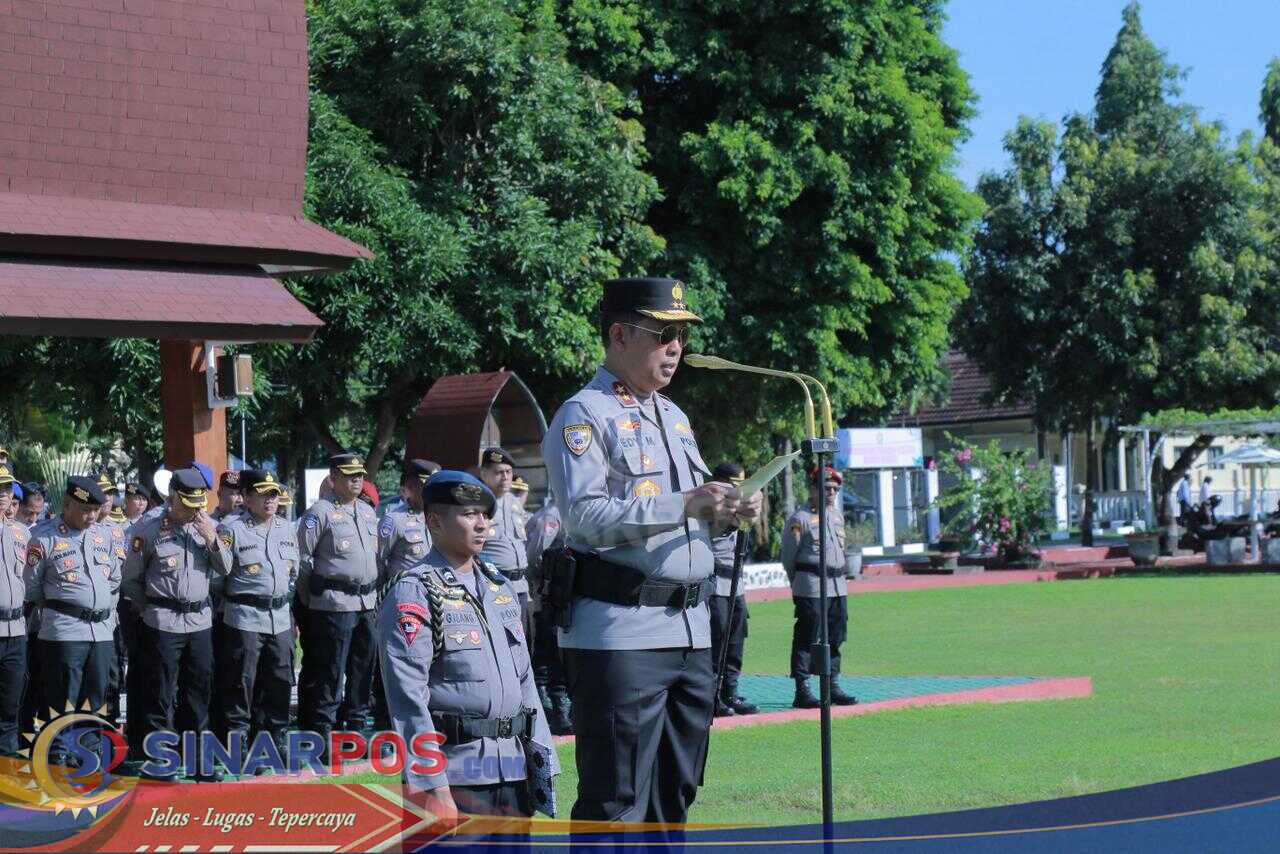 Pimpin Apel Kesiapan Kontijensi Aman Nusa I 2026, Kapolda NTB Tekankan 6 Hal Penting Kepada Personel