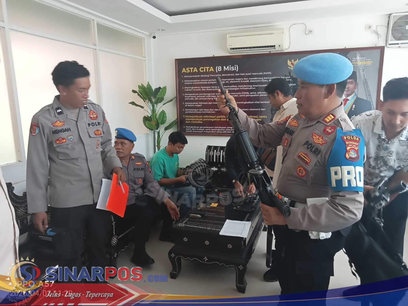 Perketat Disiplin, Propam Polda NTB Lakukan Pemeriksaan Senpi di Ditresnarkoba