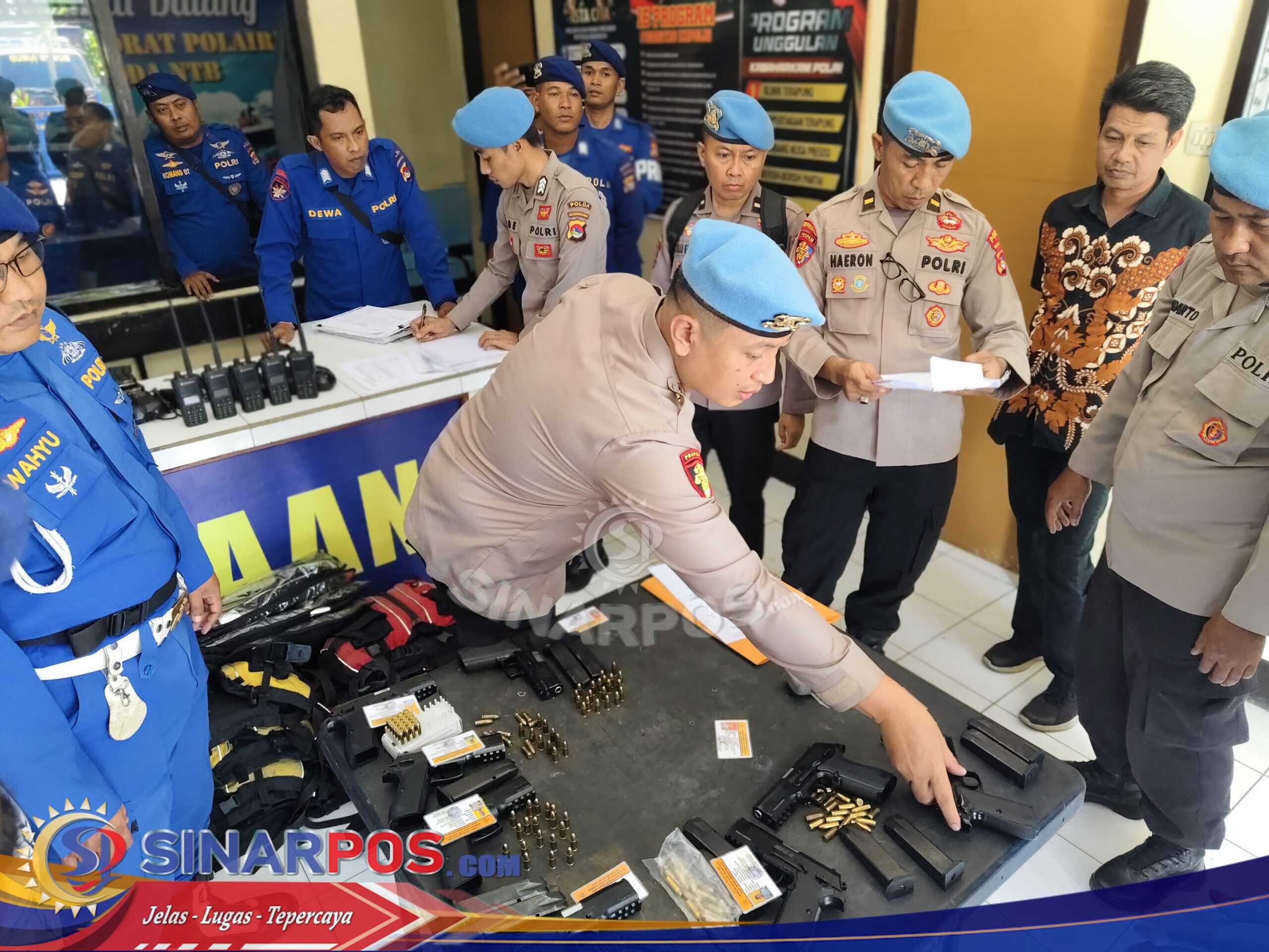 BIDPROPAM POLDA NTB LAKSANAKAN GAKTIBPLIN DAN MITIGASI DI MAKO DITPOLAIRUD