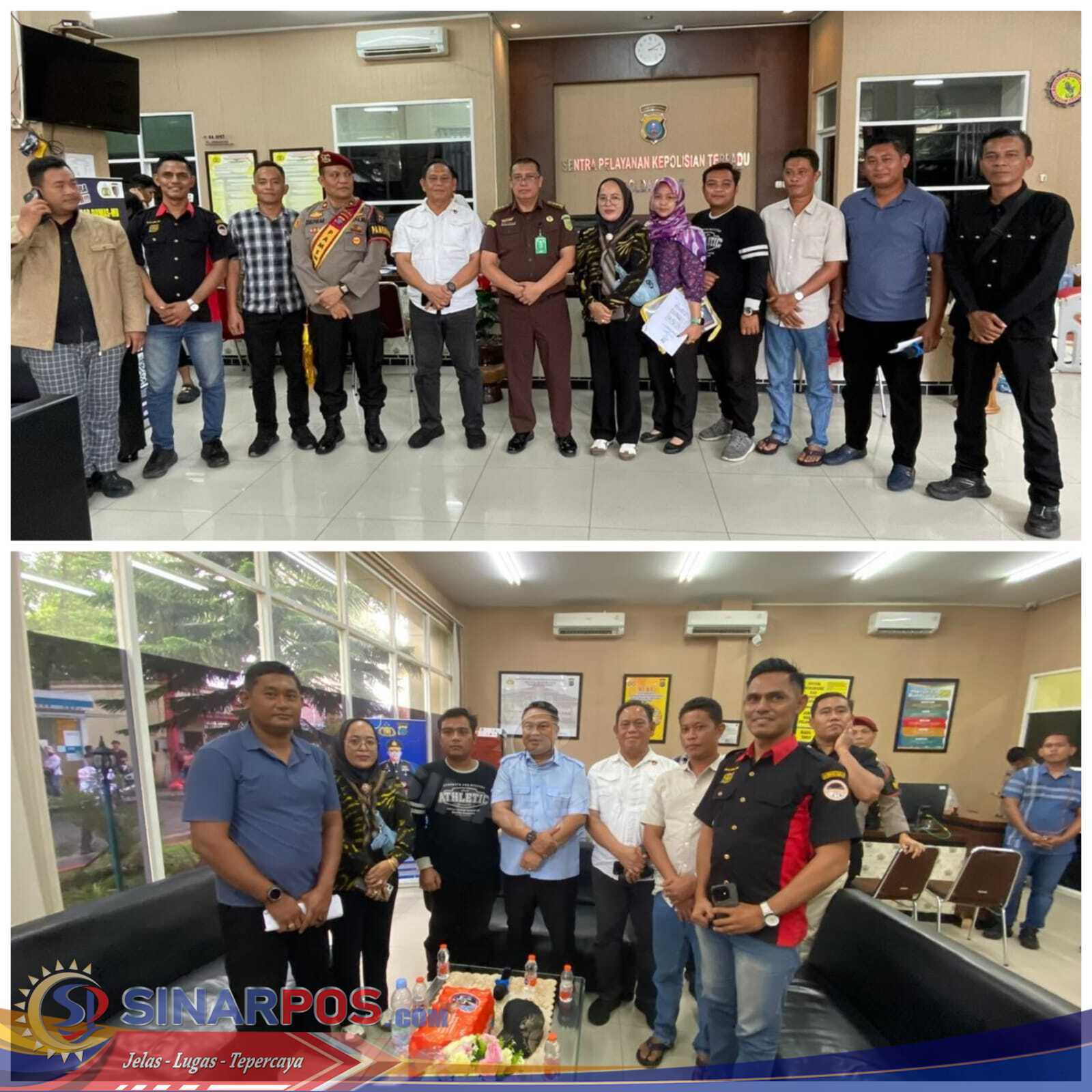 LSM Kebenaran Keadilan Bersama Korban Penodongan Senpi Geruduk Polda Sumut, Dirkrimum: “Tak Ada Yang Kebal Hukum Disini”