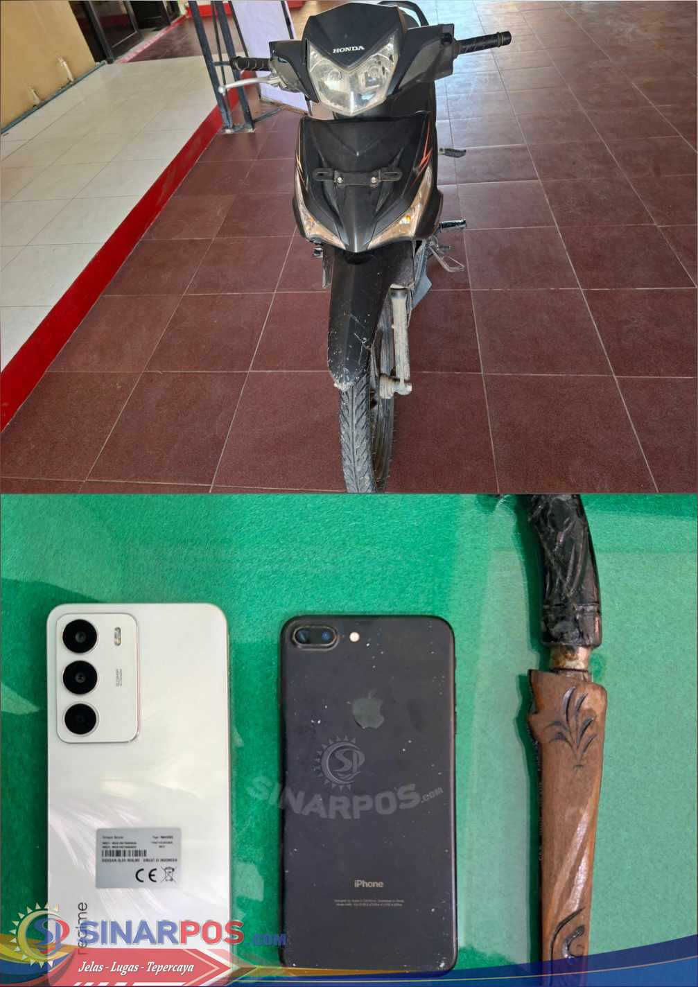 Kurang dari 24 Jam, Sat Reskrim Polres Tapteng Ringkus Pelaku Curanmor di Sorkam