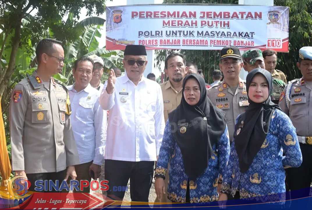 Wali Kota Banjar Resmikan Jembatan Antar Penghubung Antara Waringinsari – Sindangmulya Dorong Konektivitas Antar Wilayah